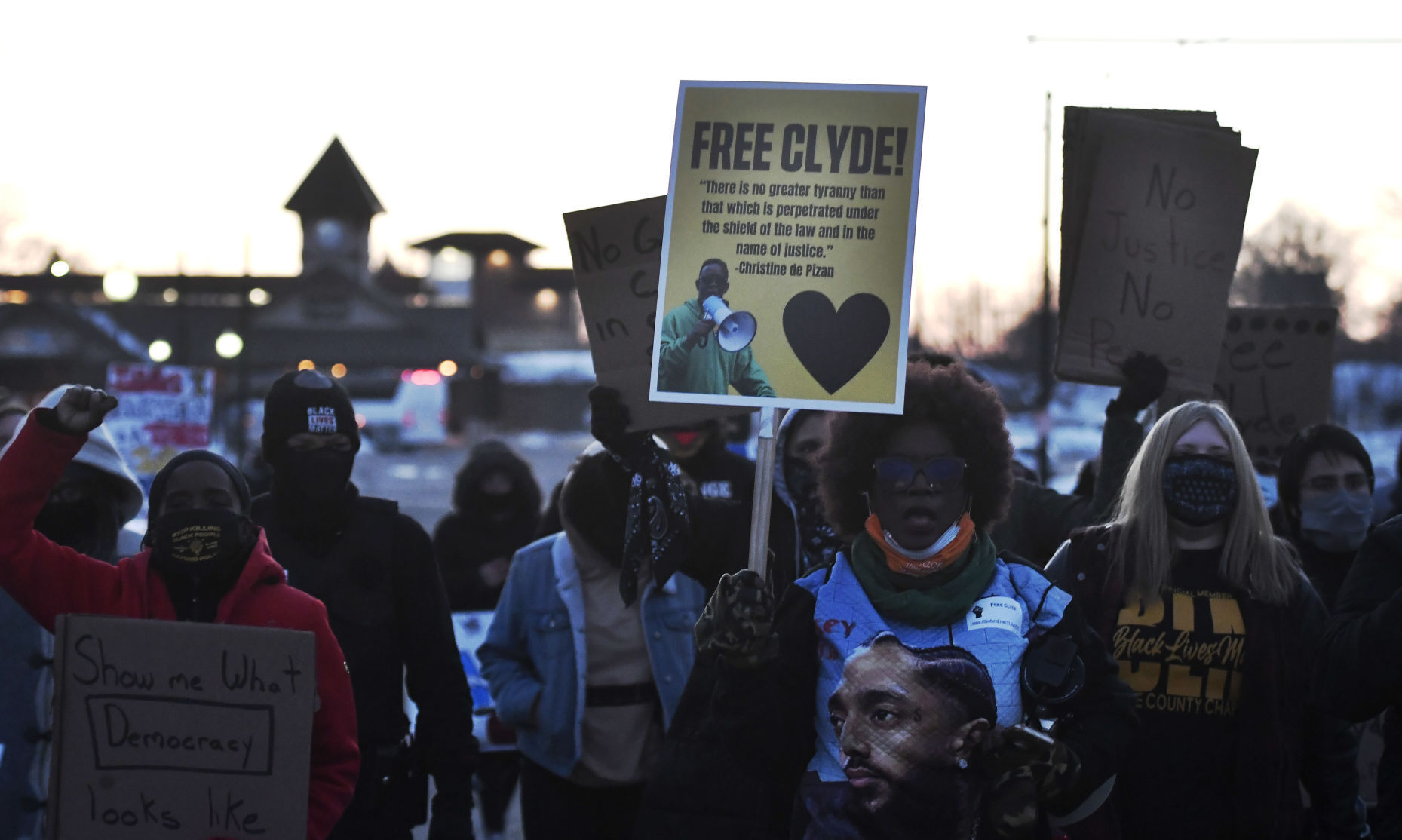 DEMONSTRATION FOR CLYDE MCLEMORE